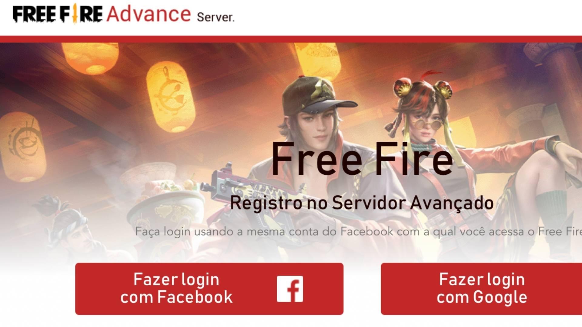 Como se registrar e baixar Free Fire OB38 Advance Server