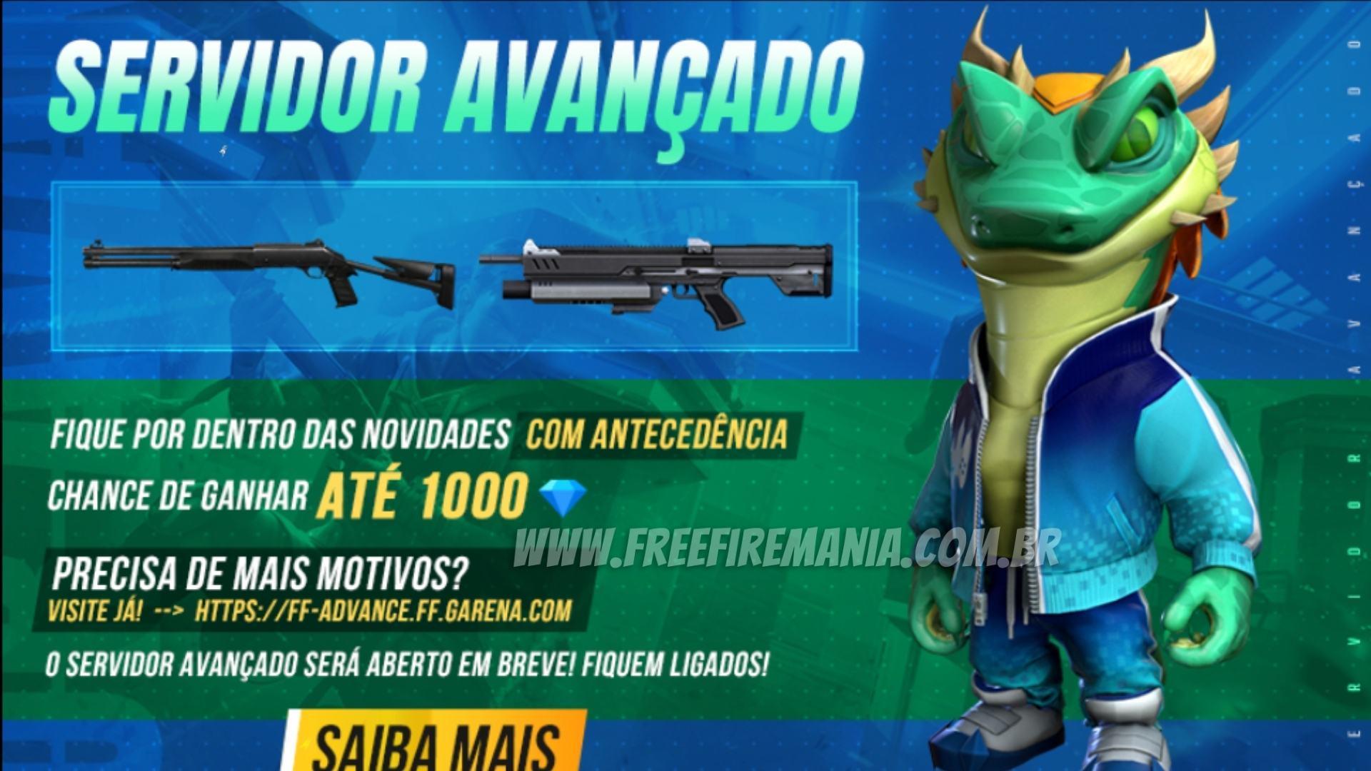 Garena Free Fire - Quem foi escolhido para o servidor avançado, já