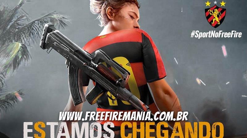 Sport entra para o mundo do Free Fire - Sport Club do Recife