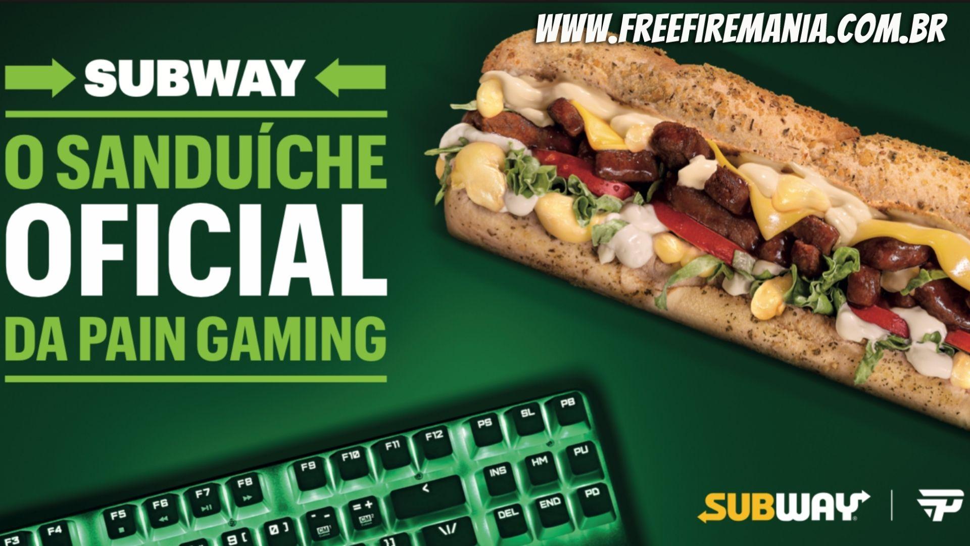 Subway é o novo patrocinador da paiN Gaming