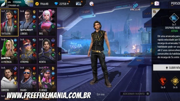 Primeira atualização de 2023 chega ao Free Fire com um novo personagem e  modos de batalha inéditos - Tecflow