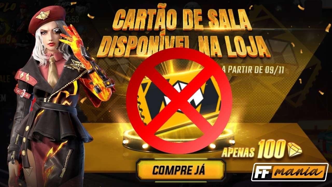 Tchau querida! Sala Personalizada já saiu da loja do Free Fire