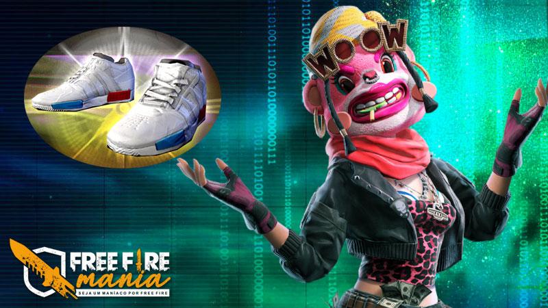 Swifts sneakers and Raider skin at the Free Fire Best of Eight event