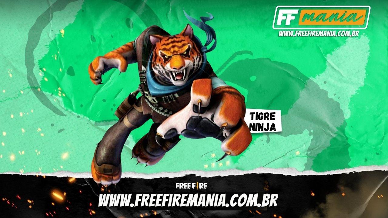 Ninja Tiger in Free Fire: leak points new pet in Garena's Battle Royale