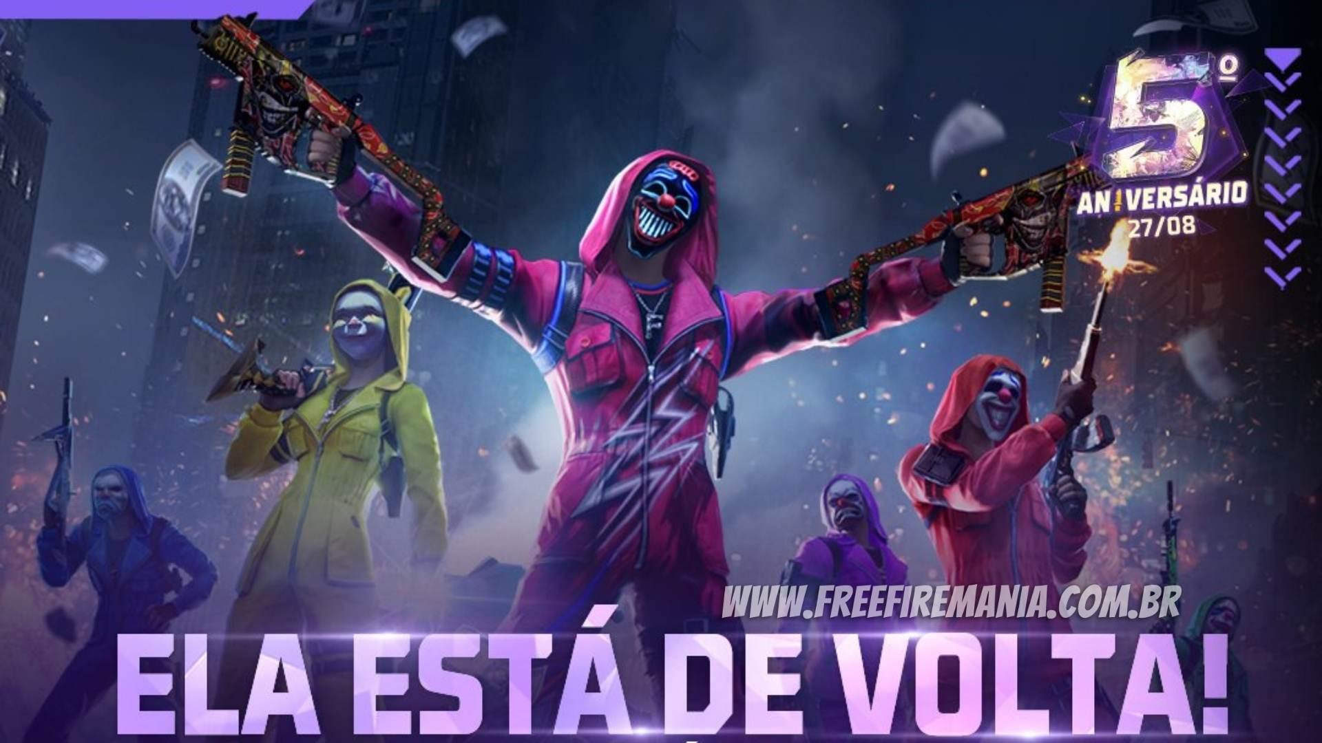 Garena Free Fire - O Esquadrão Top já está disponível no Frifas! Qual o seu  preferido? 🟡🟣🔵