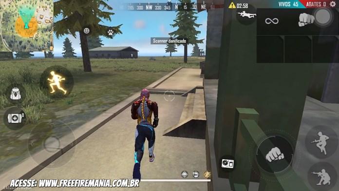 Torne o Mini Mapa do Free Fire mais atrativo com o recurso de Ajuste de Tamanho Automático