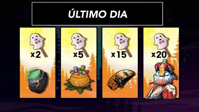 último Dia dos Doces Fantasmas no Free Fire