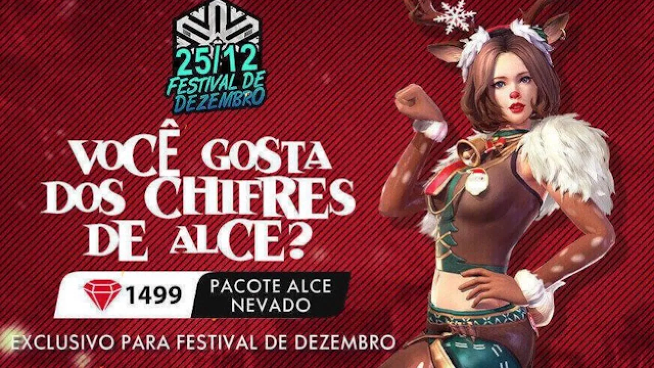 Pacote Alce Nevado Free Fire