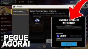 Código de Free Fire promete hackear o jogo com diamantes infinitos em 2020