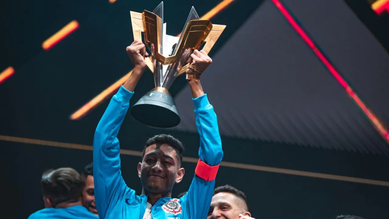 El capitÃÂán Fixa fue el campeÃÂón mundial de Free Fire para Corinthians en 2019