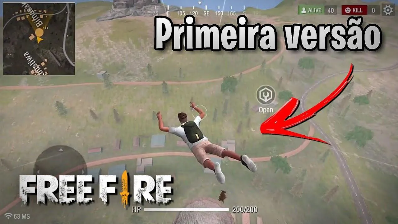 Primera versiÃÂón de Free Fire (FF)